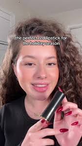 If you're afraid of red lipstick just like me, this is your sign to try the  @Lancôme red lipstick this holiday season. So flattering!! 👀 wearing the  shade: L’Absolu Rouge Cream French-Coeur ❤️ ...