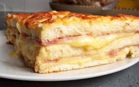 Croque Monsieur Geant Au Four Croque Monsieur Croque Monsieur Au Four Alimentation