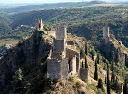 Lastours Aude Languedoc Roussillon France Pays Cathare Chateaux Cathares Cathares