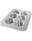 Image result for metal single round 6 cavities heart baking tray