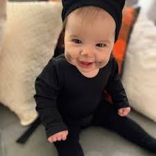 Baby Black Cat Costume, Kids Halloween Cat Leotard, Cat Dress up Bodysuit,  Girls Gymnastics, Dance Team Outfit, Toddler Halloween Costume