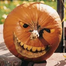 Horrible Tete De Citrouille Citrouille Halloween Dessin Citrouille Citrouilles Sculptees