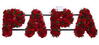 As such, they tend to take on a theme and may showcase the image of a pair of flower arrangements brandishing hues of red and white are popular options when it comes to choosing funeral flowers for grandad, as these hues are. Grandad Grandpa Gramps Pops Papa Funeral Flowers Tributes