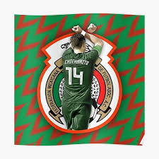 ❤ get the best chicharito hernandez wallpaper on wallpaperset. Illustration Chicharito Watercolor Poster By Gunadharma Redbubble
