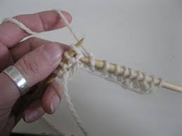 One is the knit stitch, and the other is the purl stitch. Espace Tricot Blog Page 33