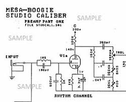 Details About Mesa Boogie Studio Caliber Dc2 Tube Amplifier Electronic Circuit Diagram Schemat