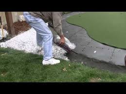 How To Make A Putting Green With Pictures Wikihow Backyard Putting Green Green Backyard Home Putting Green