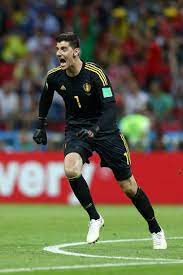 Born 11 may 1992) is a belgian professional footballer who plays as a goalkeeper for spanish club real madrid and the belgium national team. Thibaut Courtois Of Belgium Celebrates His Team S Second Goal During Thibaut Courtois Fifa World Cup World Cup