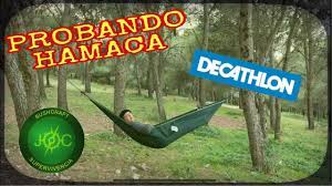We put on test a tarp shelter that i got on amazon anyoo shelter portable 3x3 meters. Probando Hamaca Camping Quechua Del Decathlon Youtube