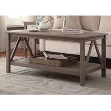 Titian Coffee Table In Rustic Gray Nebraska Furniture Mart Pine Coffee Table Coffee Table Linon Home Decor