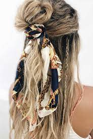 21 Pretty Ways To Wear A Scarf In Your Hair Hair Scarf Styles Headband Hairstyles Scarf Hairstyles