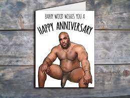 Mature NSFW Barry Wood Card Printable Happy Anniversary Card - Etsy Israel