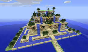 Les Jardins Suspendus Plans Minecraft Dessins Minecraft Et Maison Minecraft