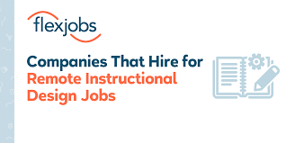 By sharon florentine senior writer, cio | recruiters, hiring managers and other hiring decision makers, not. 10 Companies That Hire For Remote Instructional Design Jobs Flexjobs