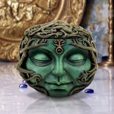 Tree Spirit Green Man Trinket Box