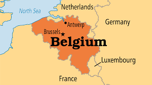 Physical map of belgium showing major cities, terrain, national parks, rivers, and surrounding countries with international borders and outline maps. Belgium Operation World