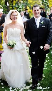 Celebrity Wedding Dresses Alyssa Milano Vera Wang Celebrity Wedding Dresses Celebrity Wedding Photos Celebrity Weddings