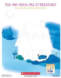 Zoe And Her Little Sister Addie Love To Look At The Stars Download This Connect The Dots Sheet Inspired By Zoe S Ro Connect The Dots Reading Printables Dots
