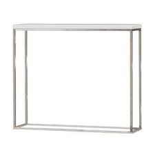 Benoit Console Table White Console Table Console Table Narrow Console Table