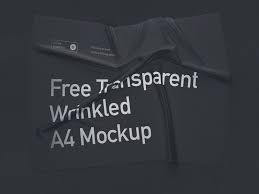 Download Wrinkle A4 Fabric Psd Mockup Mockupsq PSD Mockup Templates