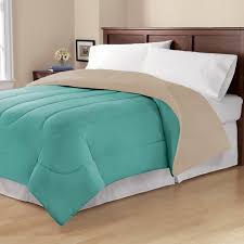 Hig 3pc all season lightweight reversible white down alternative comforters. Mainstays Twin Or Twin Xl Solid Reversible Comforter 1 Each Walmart Com Walmart Com