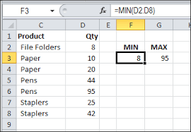 How To Find Min If Or Max If In Excel Contextures Blog Excel Excel Formula Microsoft Excel
