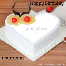 Create beautiful happy birthday cake with name edit. Write On Happy Birthday Cake With Name And Photo