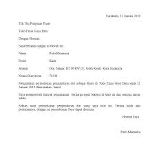 Demikian surat pengunduran diri ini saya tulis dengan sesungguhnya. 31 Contoh Surat Pengunduran Diri Kerja Perusahaan Pegawai