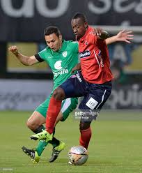 El último choque entre ambos combinados tiene fecha del 31 de enero de este año en el estadio manuel murillo toro. Mauricio Restrepo Of La Equidad Struggles For The Ball With Juan News Photo Getty Images