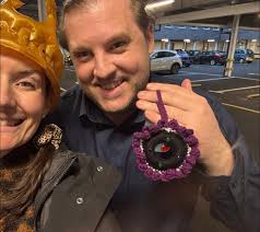 Found this at the end of my last day at work whilst packing up my car! Put  a smile