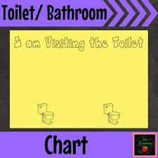 Bathroom Pass Toilet Chart Classroom Management And