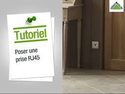 Comment Poser Une Prise Rj45 Leroy Merlin Youtube Prise Rj45 Tutoriel