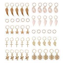Hair braid clips hair braid rings exquisite 90pcs fashionable for hair braiding for hair styling for home use : Amazon Com Jialeey Hair Braid Rings 50pcs Hair Loops Clips Gold Ring Shell Leaves Star Conch Snowflake Pendant Charms Set Hair Clip Headband Accessories Beauty