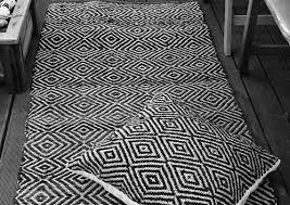 Black And Beige Rug Black And Beige Rug For Your Home Runner Rug 118 X 33 In 85 X 300 Cm Corridor Rug Natural Jute And Black Cotton Ribbon Hall Runner Rug Home Hall Runner Rugs Rug Runner Rugs