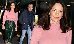 Katharine Mcphee And New Husband David Foster Leave Their Joint Today Show Interview Daily Mail Online