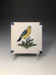 Is the thunderbird real or myth? A Liverpool Delftware Tile With Polychrome Image Of A Finch Like Bird 18th Century John Howard