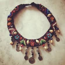 Tig Isi Boncuk Islemeli Kolye Kolye 365619 Zet Com Boho Accessories Crochet Necklace Jewelry Making