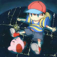Ness And Kirby Smash Bros Super Smash Bros Super Smash Brothers