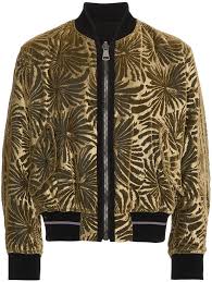 Black And Gold Bomber Jacket Mens Haider Ackermann Reversible Brocade Bomber Jacket Farfetch Bomber Jacket Gold Bomber Jacket Designer Jackets For Men