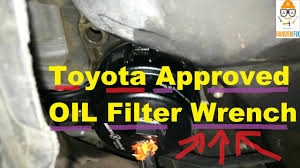 Professional grade forged construction won't cra. Toyota Oil Filter Wrench In Action Great Quality Shop Rated Lexus Oil Filter Wrench Youtube