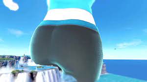 SSBU Giantess - Giga Growing Wii Fit Trainer Stretches Out - YouTube