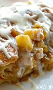 Apple Fritter Breakfast Casserole Wonkywonderful Breakfast Recipes Casserole Breakfast Dishes Breakfast Brunch Recipes
