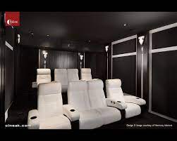 Maybe you would like to learn more about one of these? Cineak White Fortuny Seats In Home Theater Modern Home Theater Los Angeles By Cineak Luxury Seating Houzz