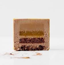 Ganache Manjari Jivara Hazelnut Cremeux Passionfruit Jelly Joconde Au Chocolat Sable Pressee Of Chocolate A Desserts Elegant Desserts Vegan Dessert Recipes