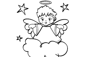 Here are our top recommendations for some fun disney coloring pages: Cloud Coloring Pages Free Printables Momjunction Angel Coloring Page Coloring Pages Christmas Coloring Pages
