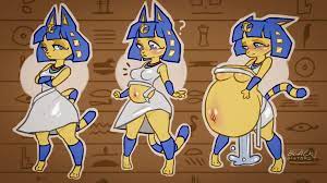 Swollen Ankha by BigBlackSisters -- Fur Affinity [dot] net