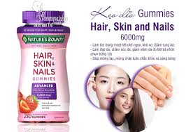 Kẹo dẻo Hair Skin and Nails Gummies 230 viên của Mỹ