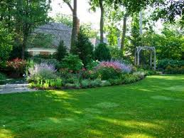 Surround a backyard grill with beauty. Glencoe Garden Traditional Landscape Chicago The Arrow Shop Ltd Traditional Landscape Beautiful Backyards Landscape Design