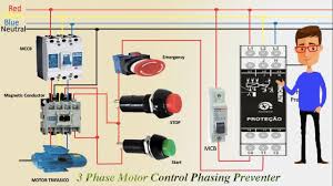 Learn more about how they provide power, dependability & performance. 3 Phase Motor Control Phasing Preventer 3 Phase Preventer Contractor Preventer Youtube