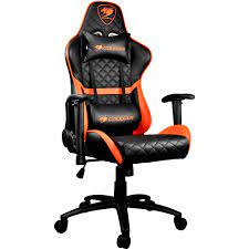 Buy orange and black high back slim designer gaming chair online at 36% off from wooden street. Cougar Armor One Gaming Chair Black And Orange Armor One B H